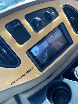 Apple Car Play and Android Auto double din with back up camera