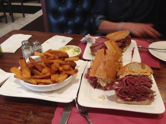 "The Hewlett" - Pastrami & Corned Beef with Russian & Cole Slaw