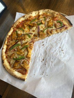 Chicken Tikka Pizza