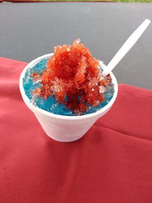 Flavored Shave Ice