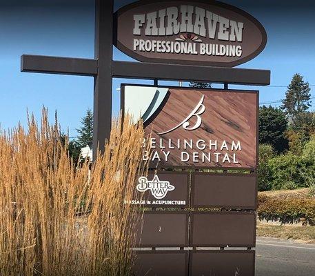 We are located within the Fairhaven Professional Building, across the street from Fairhaven library.