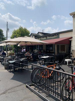 Bike Parking / Outdoor seating