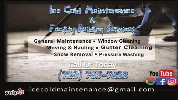 Contact us for all your exterior maintenance needs!