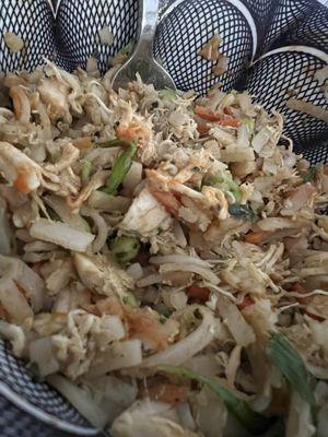 Chicken pad thai. Delish.