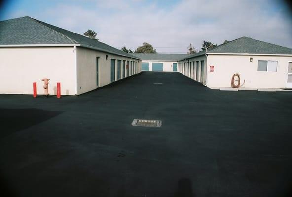 Extra wide driveways for easy access to ground level units.