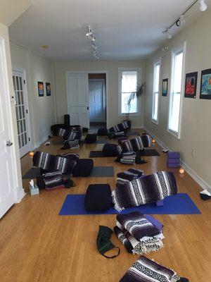 Deep Restorative Private and Workshop Sessions Allow your body and mind the space to let go and restore.