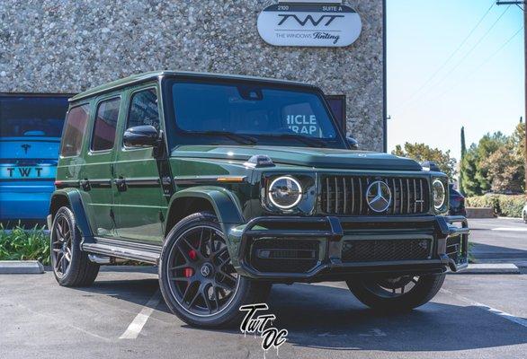 2021 Mercedes-Benz G63 came in for a paint correction and Ceramic Coating