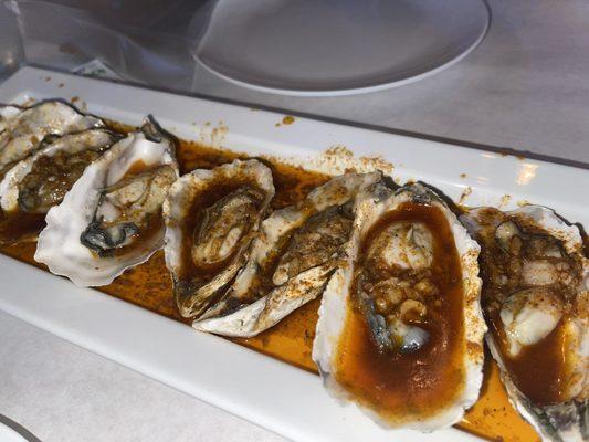 Steamed Oysters