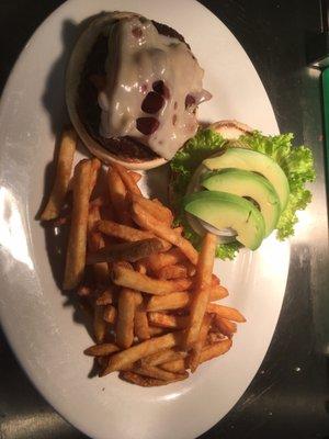 Avacado Bacon Swiss Burger