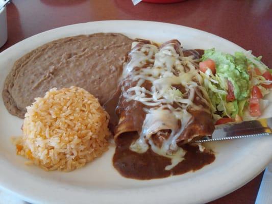 Chicken enchiladas