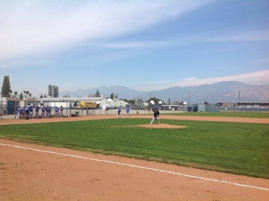 Photo taken 2/25/2017 - Baldwin Park High School (JV game)