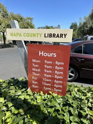 Napa County Library {6/15/2024}