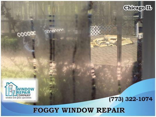 Foggy window repair Chicago IL