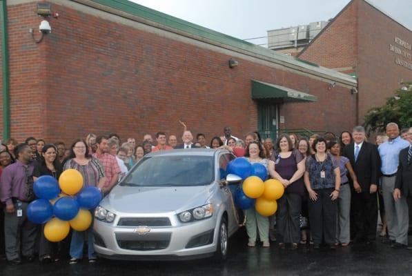 2013 MNPS Giving Campaign - Chevrolet Sonic Giveaway