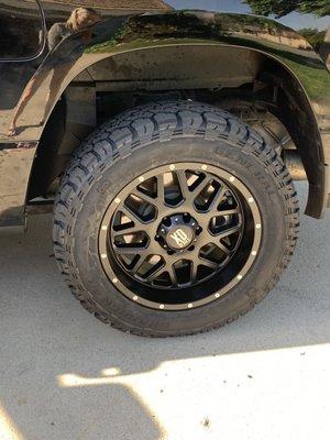 Rims and tires