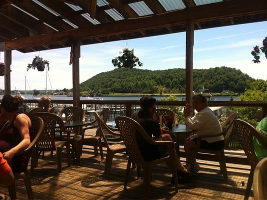 View from the patio