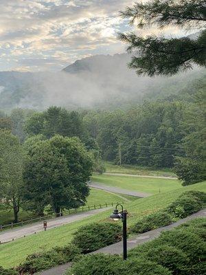 View from cabin 3 porch