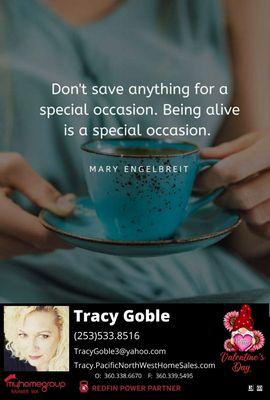 Tracy Goble-Real Estate Broker with My Home Group  
253-533-8516