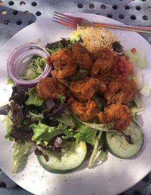 Buffalo Shrimp Salad