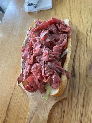 Roast beef sandwich