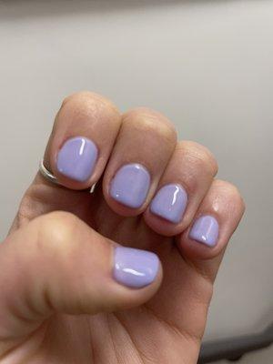 Gel manicure