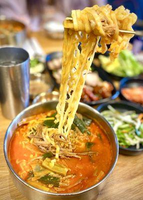 Yuk Gae Jang with Ramen