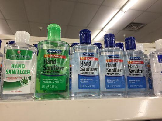 .99 cent hand sanitizer currently in-stock :)03/12/2024=After buying & using the one in "GREEN" shown here, it smelled of WRETCHED AGAVE.Gro