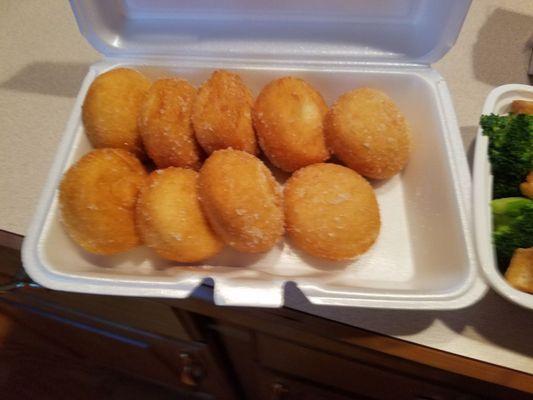 Fried donuts