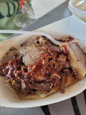 Brisket sandwich