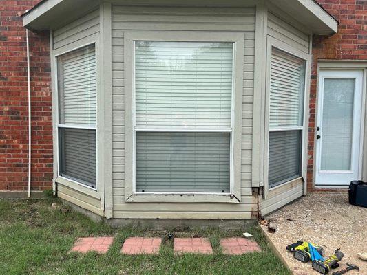 Siding repair(Before)