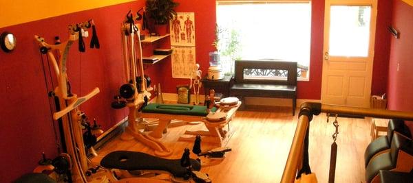 New to Pilates or Gyrotonic?  Call us to schedule a free intro! 503-236-0787.   Sliding Scale pricing!