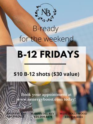 Friday's B12 Boost Promotion