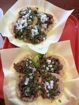 Carne asada tacos