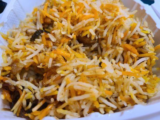 Chicken biriyani