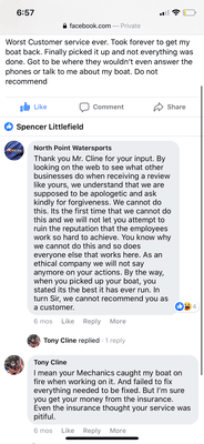 This is all I have to say about this business. Read the reply that the owner gave an angry customer. We have the same issues as the customer