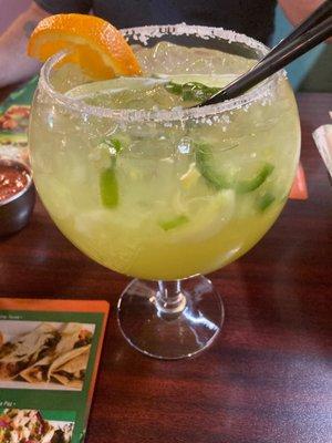 Cucumber pepper-rita