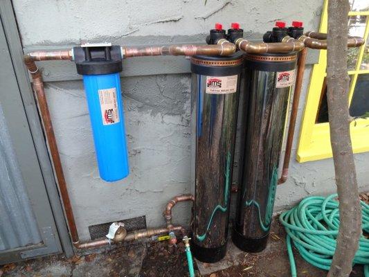 Installation of a filtration system