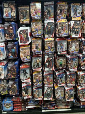 Wwe figures and more of them