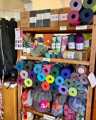 Proudly carrying Manduka yoga products, as well as other sustainable brands to support your practice