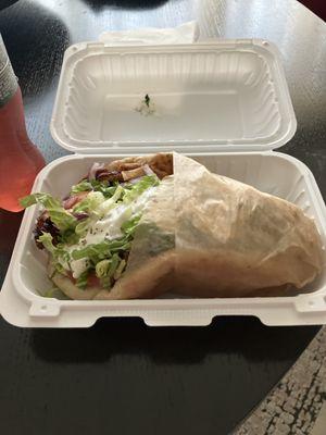 Chicken gyro