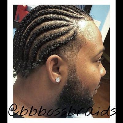 Men's cornrows