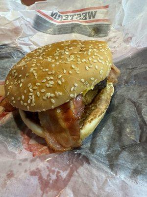 Western Bacon Cheeseburger