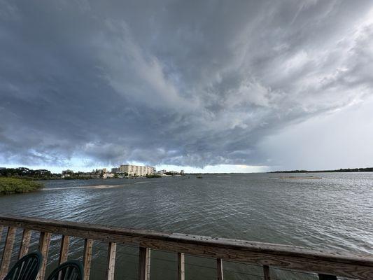 Coastal storm brewin' along the mighty Halifax.