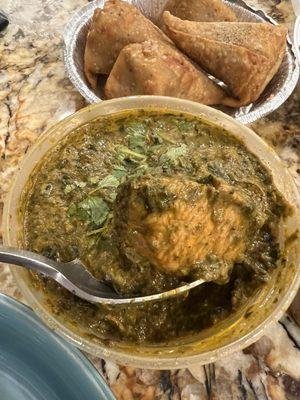 Chicken Saag (G)