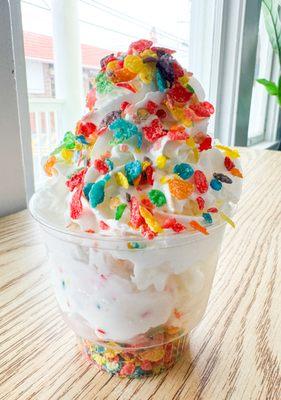 Fruity Pebble Sundae