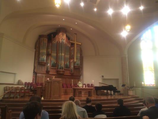 The huge organ.