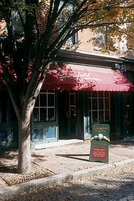 Our storefront in Shockoe Slip, downtown Richmond