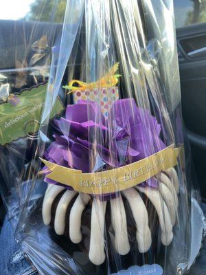 Chocolate chocolate chip Bundt cake