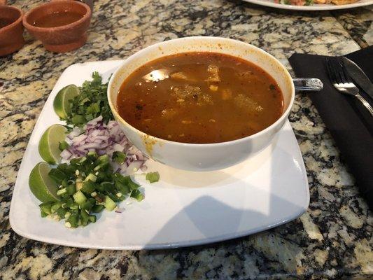 Delicious Menudo for dinner