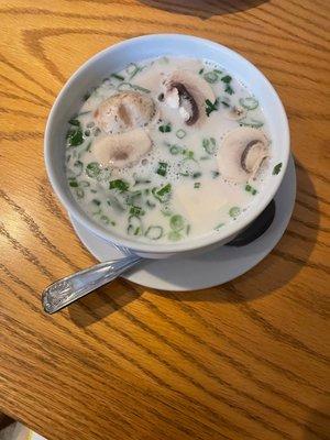 Coconut Soup with tofu